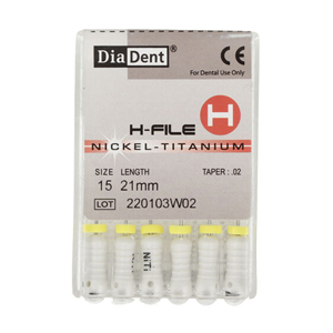 H FILE (NICKEL-TITANIUM) .02/21MM(ISO 15)